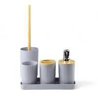 Conjunto Banheiro Sofisticado 6 Peças - Cinza Nature: Estilo E Praticidade - 3