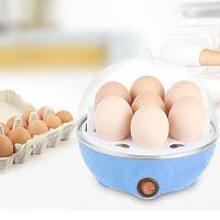 Cozedor Multi Funçoes Eletrico Cozinhar Ovos Egg Cooker Azul - 3