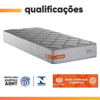 Colchão Solteiro Espuma Softgel Power 88x188x22cm Cinza - 3