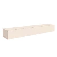Rack Suspenso Para Painel Ou Tv Até 55 Polegadas 2 Portas 1,10m Off White Edn Off White - 2