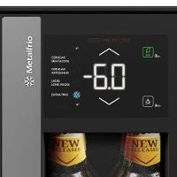 Cervejeira Beer Maxx One Inverter 114L VN12TP Inox Metalfrio 220V - 6
