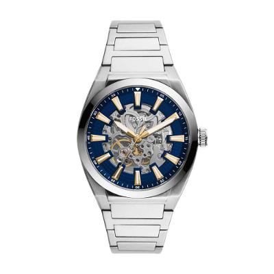 Relógio Fossil Masculino Everett Prata - Me3220-1kn Me3220-1kn