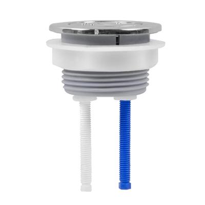 Botão De Acionamento Superior Duplo Cromado - Mbd - Astra Botao Acionamento Superior Duplo Cr Astr Mbd Astra