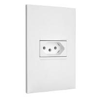 1 Tomada 2p+t 10 Ampères 4x2 Branco - 615080bc - Pial Plus 1 Tomada 2p+t 10 Amperès 4x2 Branco - 615080bc - Pial Plus - 2