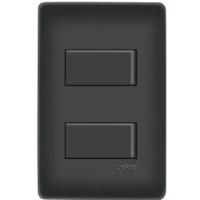 2 Interruptores Simples Distanciadas De 16a-250v - 4050 - Fame 2 Interruptores Simples Distanciados 16a-250v Fame - 1