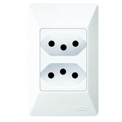 2 Tomadas 20a 250 Volts Externo - 1408 - Fame 2 Tomadas 20a-250v Externo - 1408 - Fame