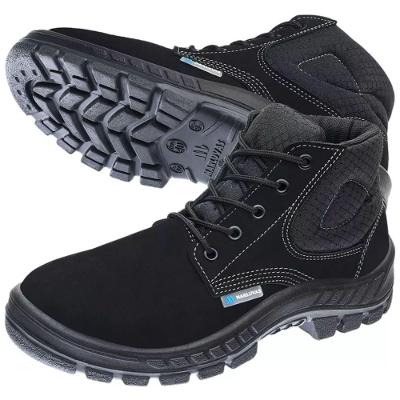 Bota Nobuck Preta Nº 38 - 700457-38 - Marluvas Bota Nobuck Preta Tam.38 (emb.plastica) - 700457-38 - Marluvas
