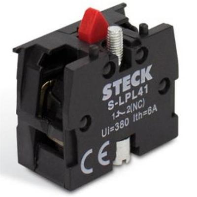 Bloco De Contato N.f - Slpl41 - Steck Bloco De Contato N.f S-pl41-slpl41 Steck
