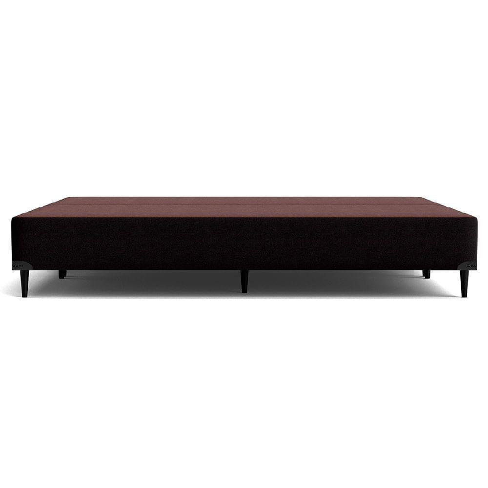 Base Sommier Camurça Preto Queen 158x198x23cm - 1051611810 - Ortobom Base Sommier Camurça Preto Queen 158x198x23 - 1