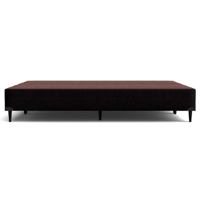 Base Sommier Camurça Preto Queen 158x198x23cm - 1051611810 - Ortobom Base Sommier Camurça Preto Queen 158x198x23