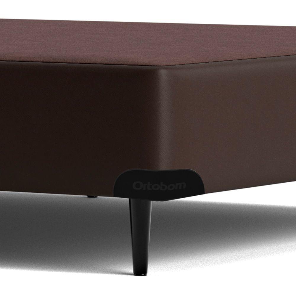 Base Sommier Marrom Casal 138x188x23cm - 1051611879 - Ortobom Base Sommier Marrom Casal 138x188x23 - 10