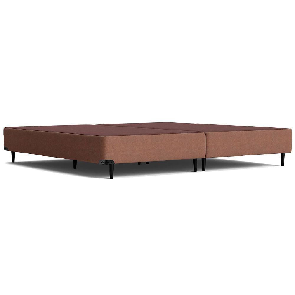 Base Sommier Camurça Bege Queen 158x198x23cm - 1051611838 - Ortobom Base Sommier Camurça Bege Queen 158x198x23 - 1