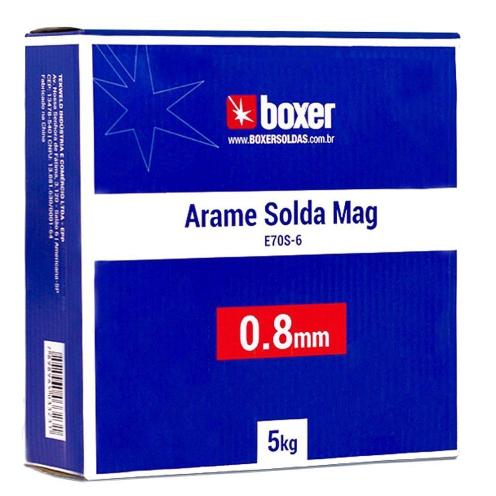 Arame Auto Protegido 0,8mm 5 Kilos - E70s-s - Boxer - 3
