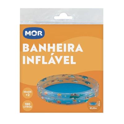 Banheira Inflável Circular 180 Litros - 1783 - Mor Banheira Circular Inflavel 180l