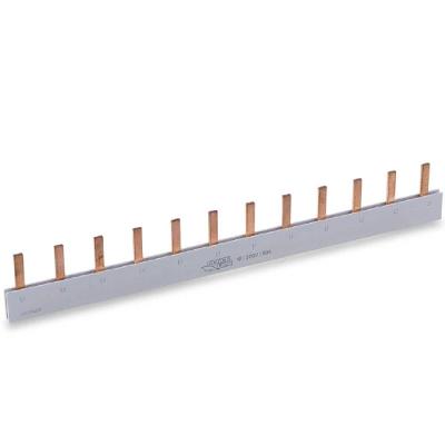 Barramento Monofásico 12 Polos 80 Amperes 215mm - 600400003 - Forceline