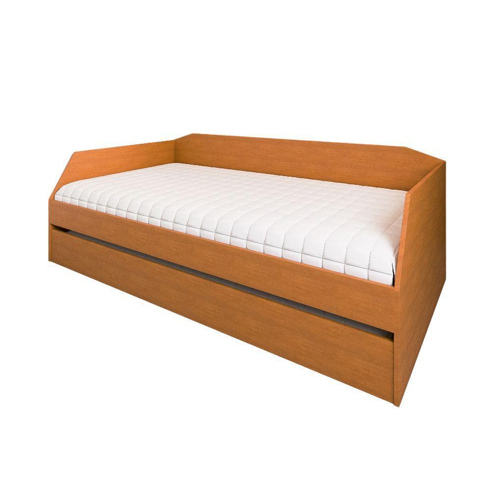Sofá Cama Solteiro Duo Com Cama Auxiliar Em Mdf Reforçado 15mm Nature - 5