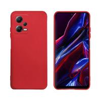 Capa Para Smartphone Poco X5 5g E Redmi Note 12 5g, Vermelho - 1
