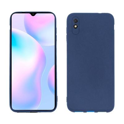 Capa De Silicone Smartphone Redmi 9a, Azul