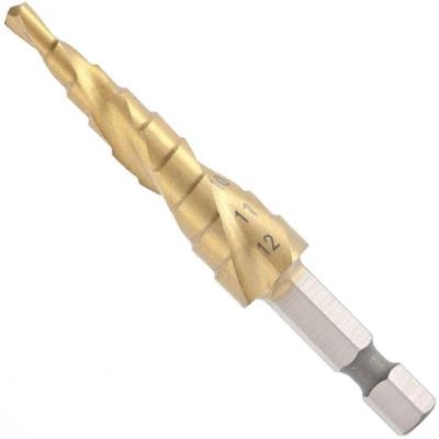 Broca Espiral Escalonada Hss 4 A 12mm - 723539 - Mtx