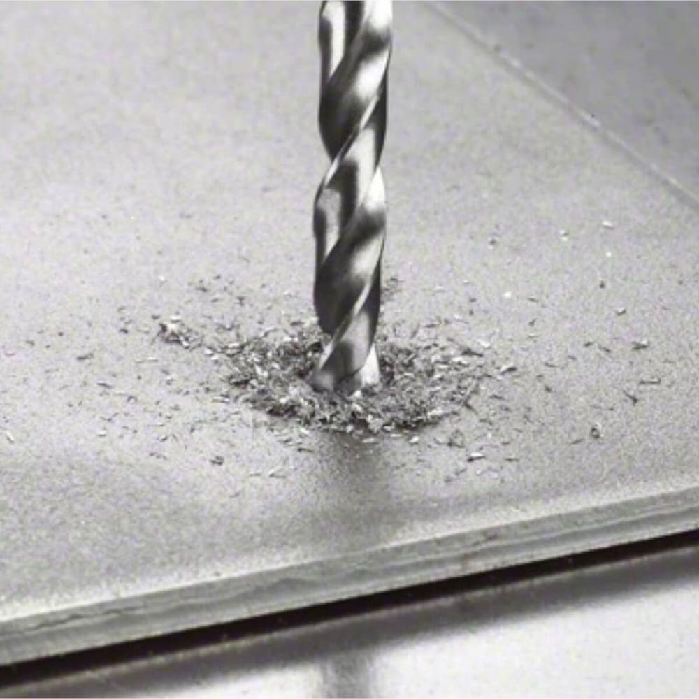 Conjunto De Brocas Para Metal Aço Rápido Hss-g 10,0mm 5 Peças - 2608595077 - Bosch - 2