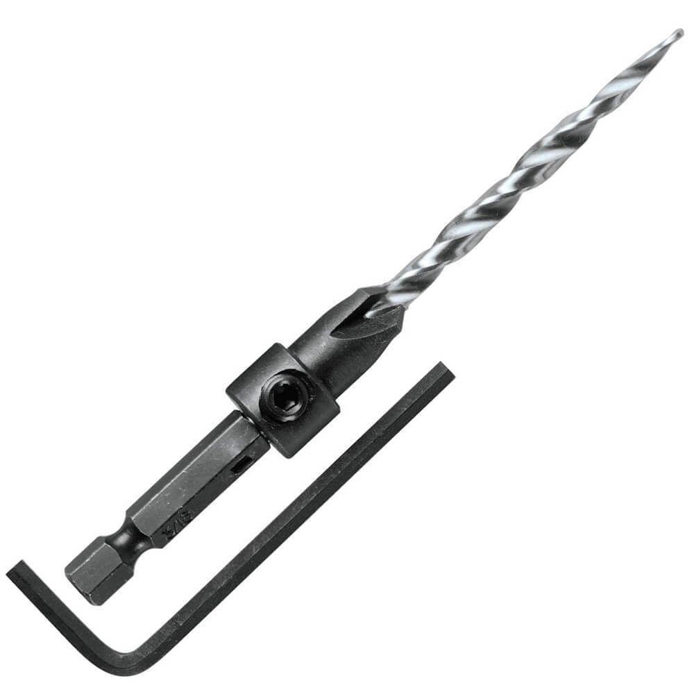 Broca Escareadora Para Parafusadeira N°12 Com Chave Hexagonal - A-99708 - Makita - 1