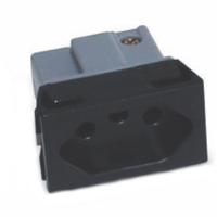 Tomada De Painel Com Borne 10a 250v Preta - S-8620 - Steck Tomada De Painel C-borne 10a 250v Pt Ste S-8620 - 1