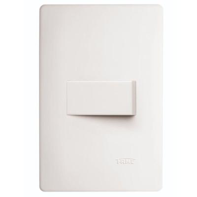 Interruptor Simples Com Placa Habit - 2092 - Fame Interruptor Simples C-placa Habit Fame 2092.