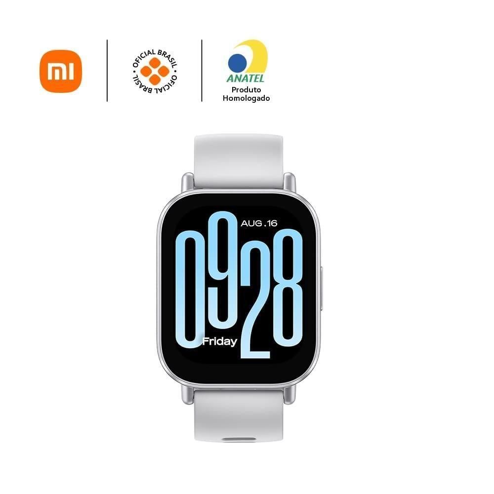 Smartwatch Xiaomi Redmi Watch 5 Active Alexa E Chamada Prata - 6