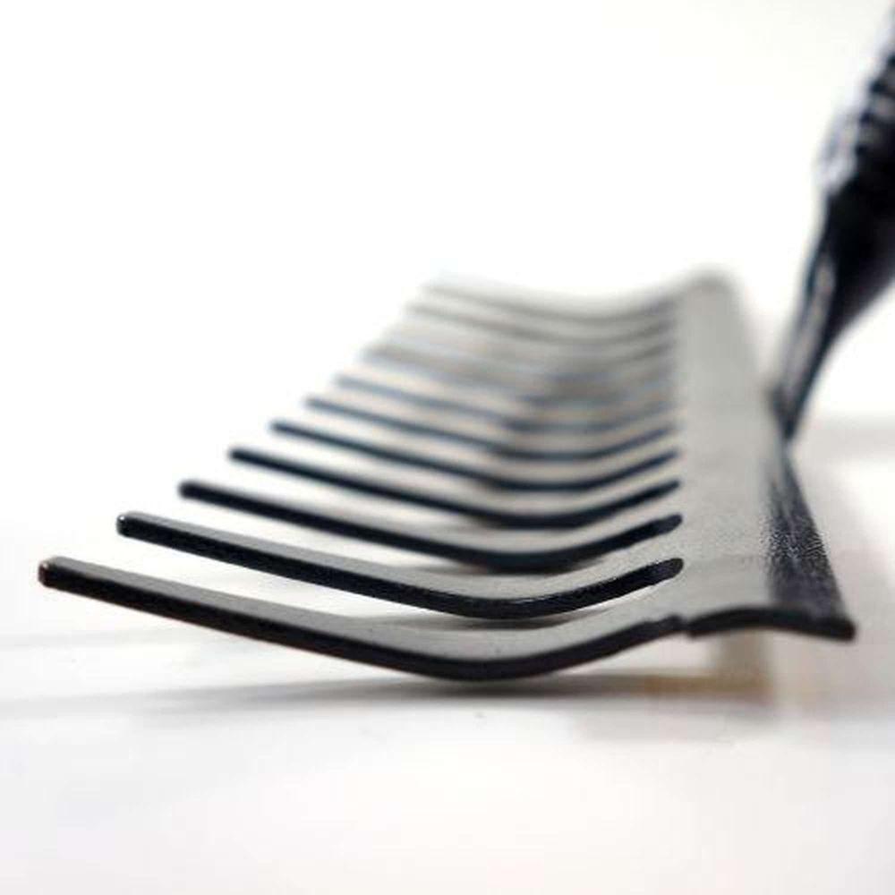 Ancinho Reforçado 16 Dentes Curvo Com Cabo - Dtools 42cm Para Jardins E Hortas - 4