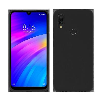Capa Para Xiaomi Redmi 7 Tpu Emborrachada, Preto