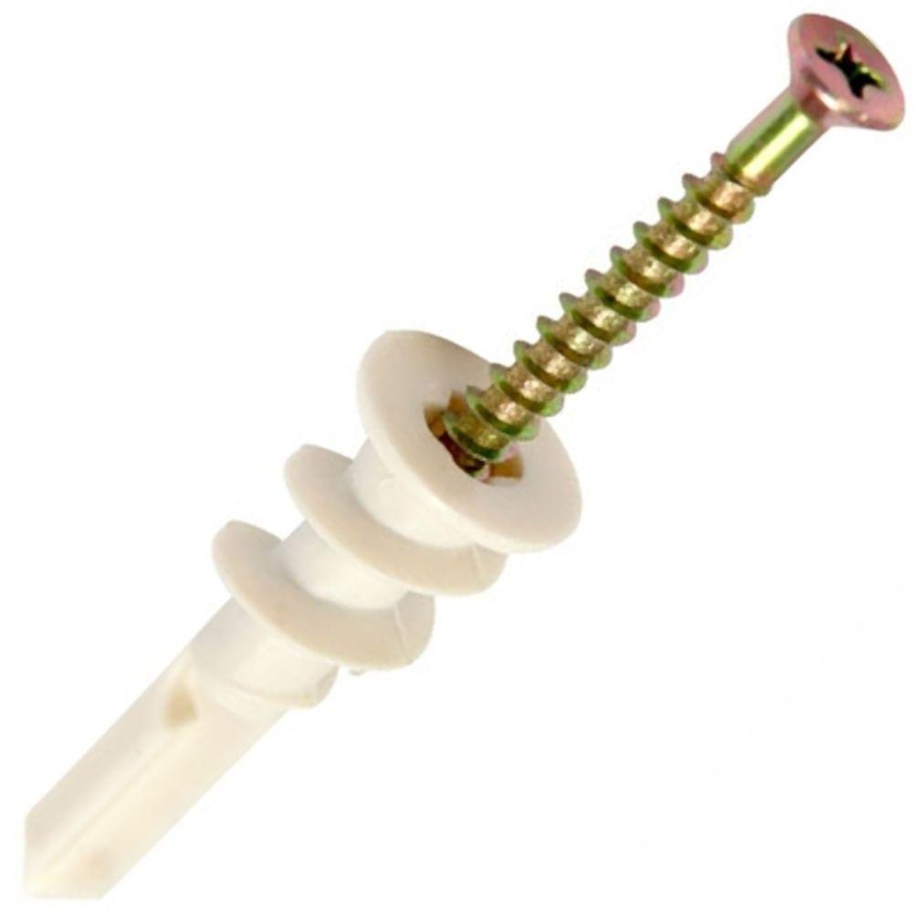 Bucha Auto Atarraxante Com Parafuso 13x38mm Com 20 Unidades - Bap-31 - Fixtil - 1