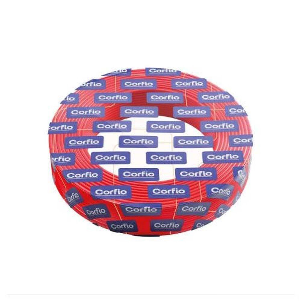 Cabo Flexível 16mm Vermelho - Rolo 100 Metros - Corfio - 1