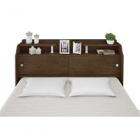 Cabeceira Box Casal 1,38cm Elisa Malbec - Framar Móveis - 8