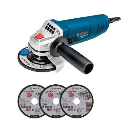 Esmerilhadeira Gws 850 + 3 Discos - Bosch Esmerilhadeira Gws 850 220 Volts + 3 Discos - 0615a001z6000 - Bosch