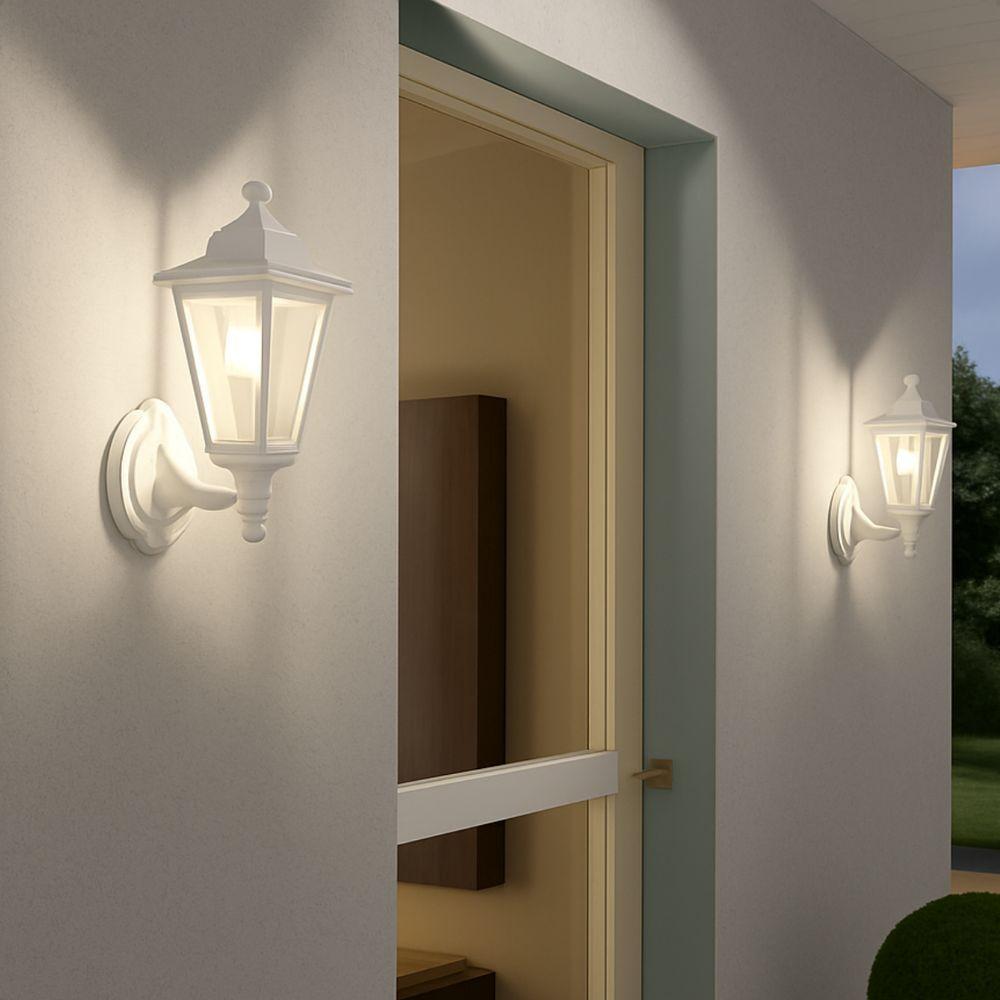 Kit 2 Arandelas Taschibra Colonial Tlf 27 Alumínio E27 Bivolt Branco - 5