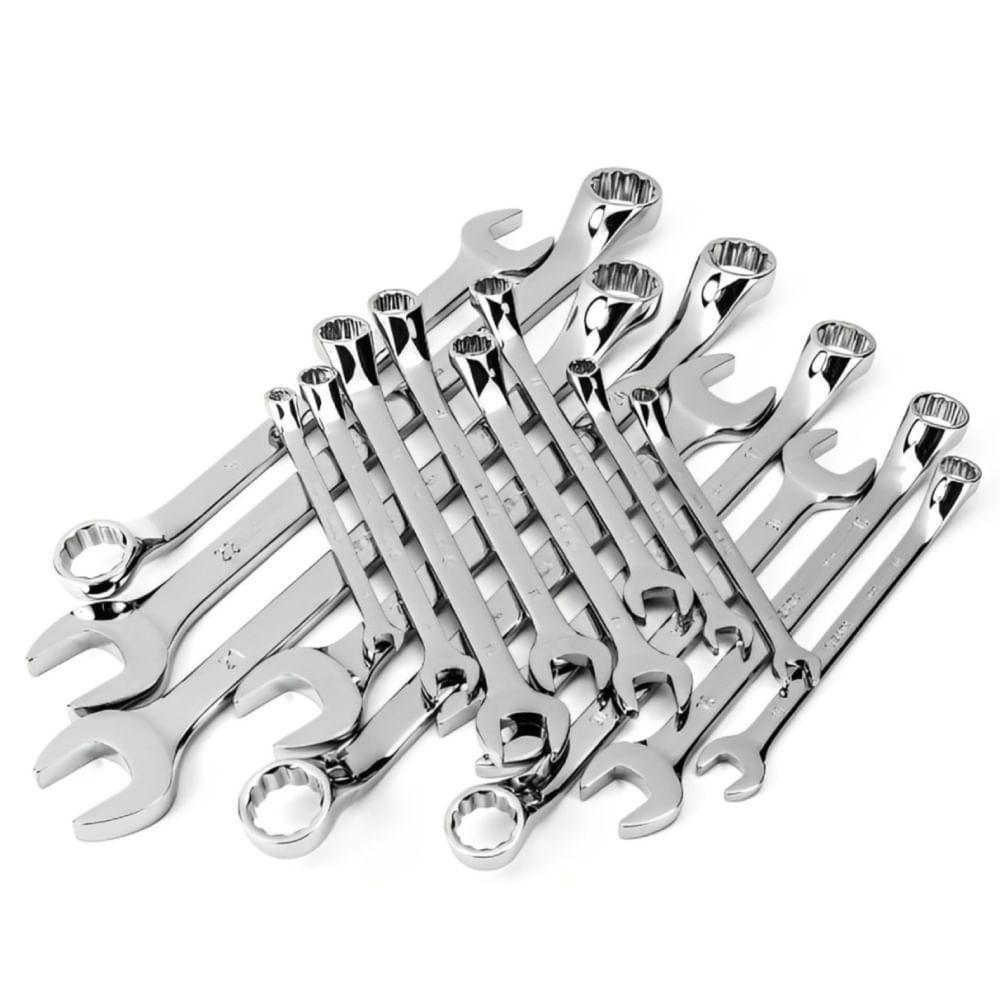 Chave Combinada Angulada 45° 15mm - St40179g - Sata Chave Combinada Angulada 45 15mm St40179g Sata - 4