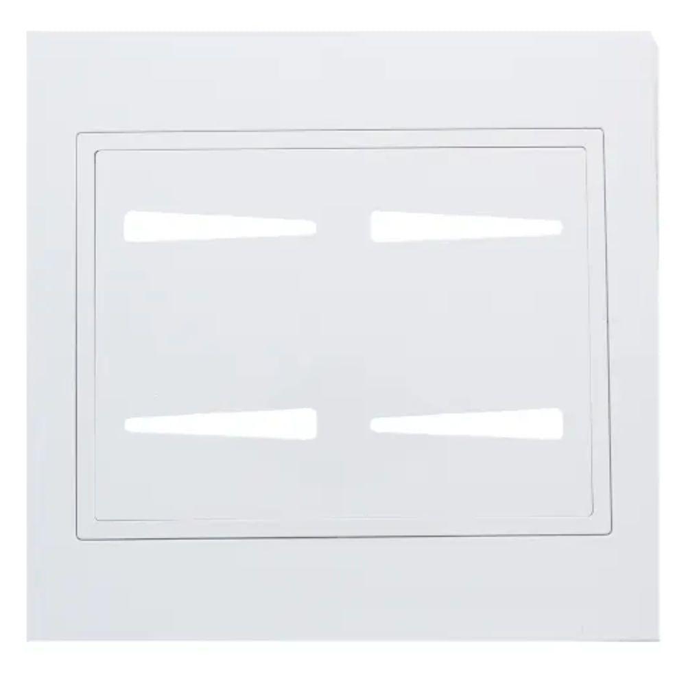 Placa 4 Interruptores 4x4 Com Suporte - Rvb-1300-56 - Ravenna - 1