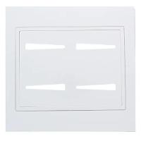 Placa 4 Interruptores 4x4 Com Suporte - Rvb-1300-56 - Ravenna - 1