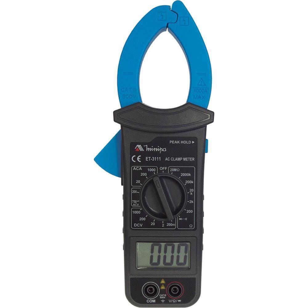 Alicate Amperímetro Digital - Et-3111 - Minipa Alicate Amperim.digital Iii Et-3111 Mini Minipa - 1