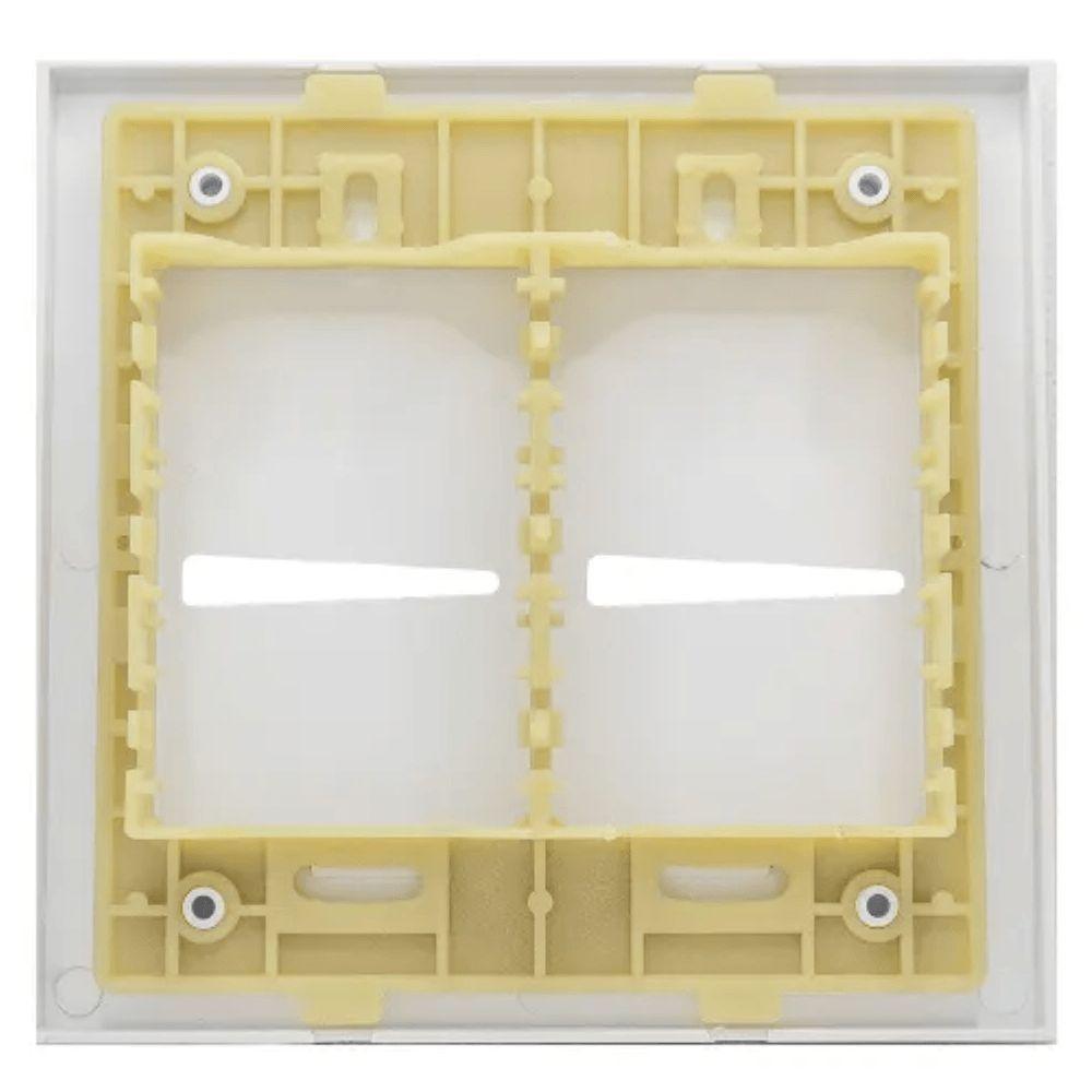 Placa 2 Interruptorres 4x4 Com Suporte - Rvb-1300-55 - Ravenna - 2