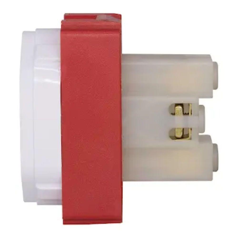 Módulo Tomada 20a Vermelho E Branco - Rvv-1200-2 - Ravenna Módulo Tomada 20a Vm-br - Rvv-1200-2 - Ravenna - 2