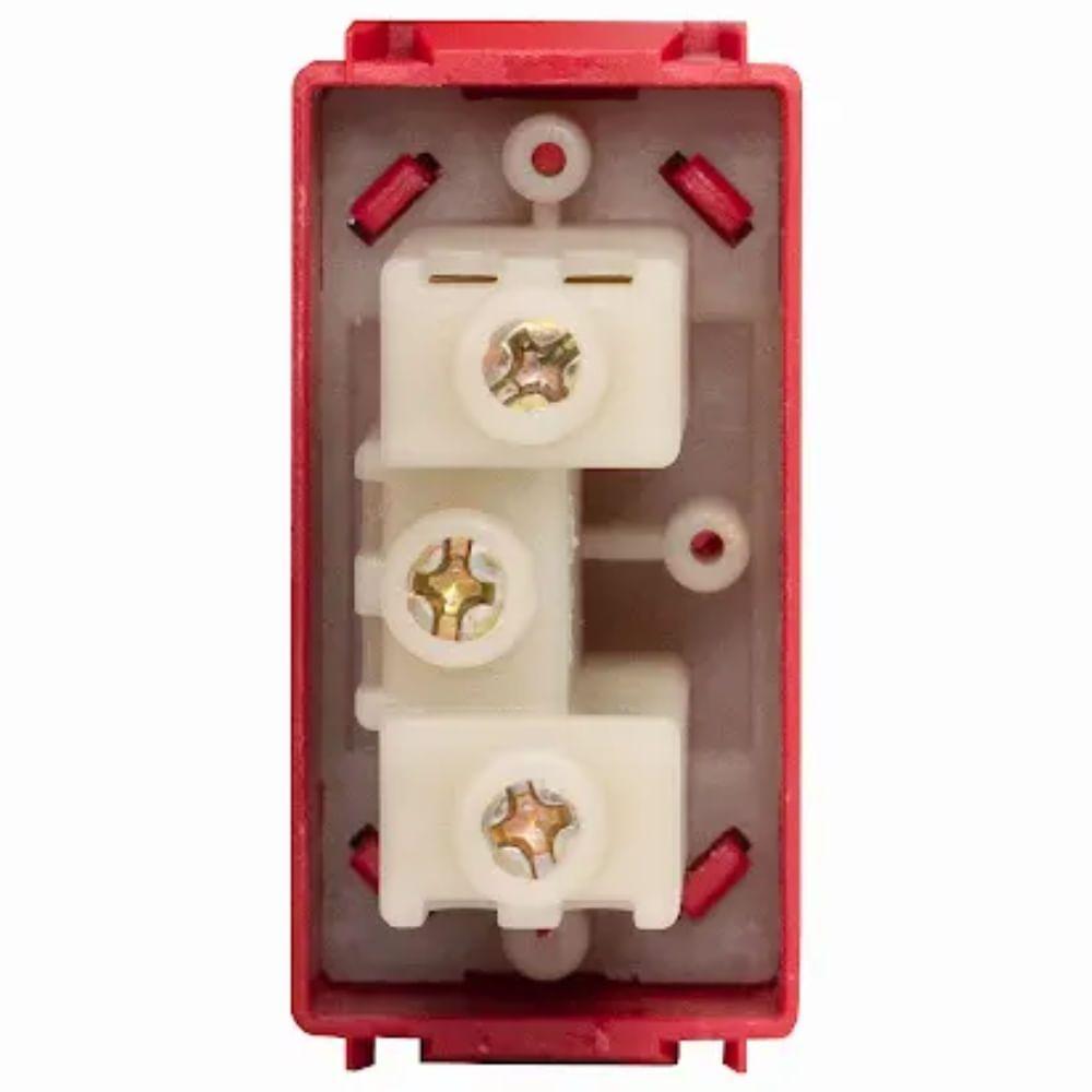 Módulo Tomada 20a Vermelho E Branco - Rvv-1200-2 - Ravenna Módulo Tomada 20a Vm-br - Rvv-1200-2 - Ravenna - 3