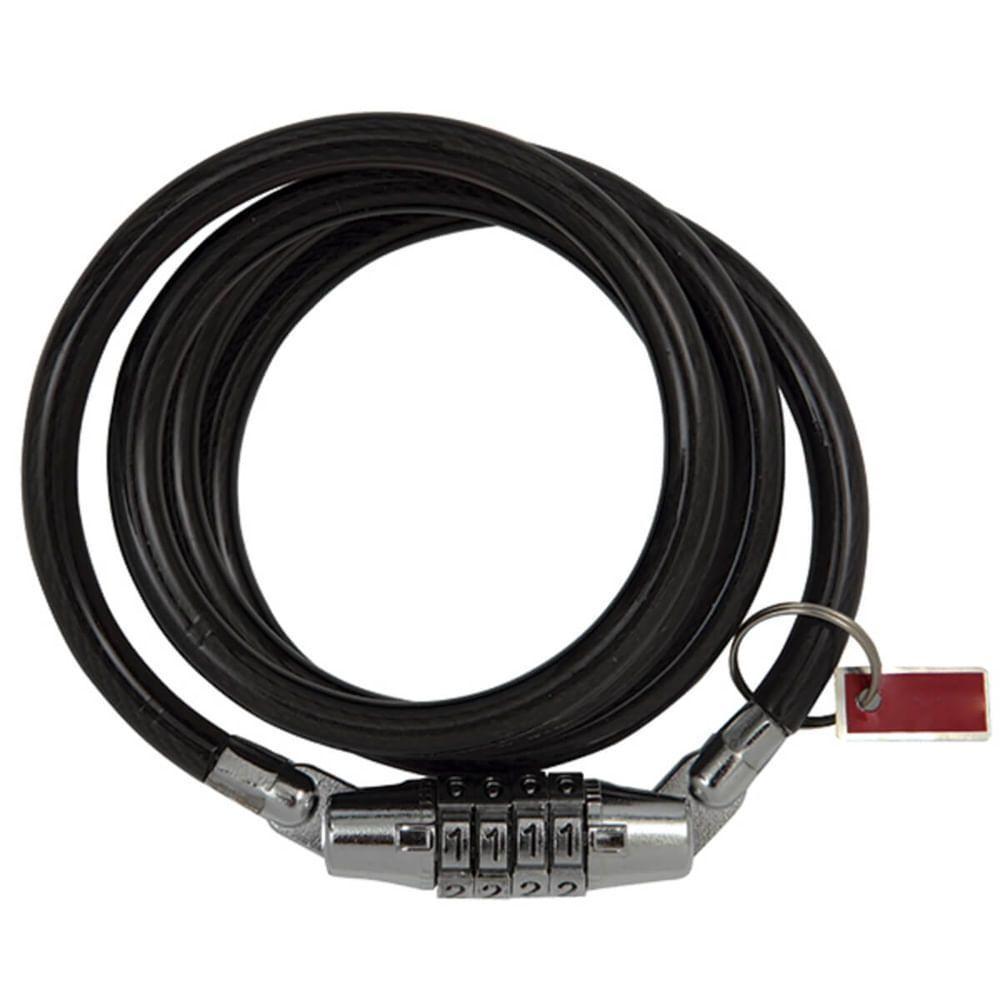Cadeado Para Bicicleta Com Segredo 8mm X 1 Metro - 7017 - Brasfort - 1