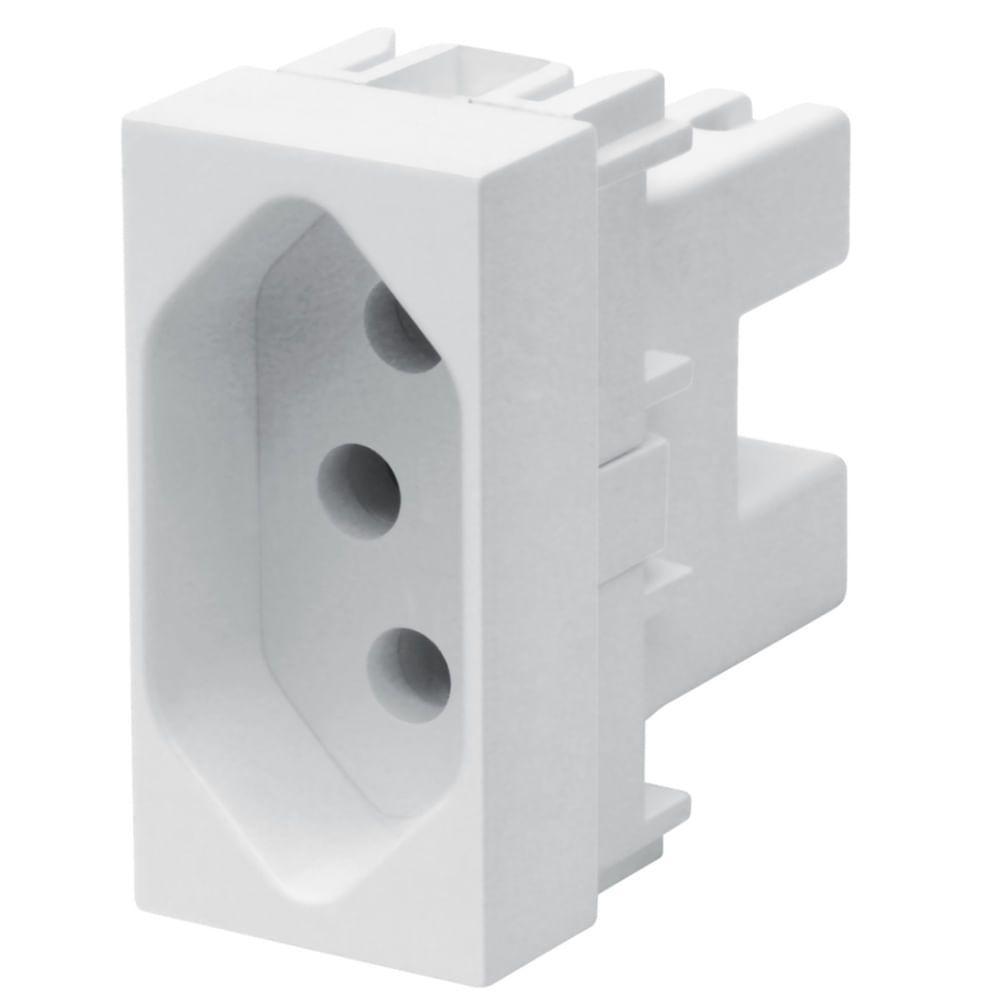 Módulo Tomada 2p+t 20a 250 Volts Elegance - 2239 - Fame Tomada 2p+t 20a-250v Elegance Fame 092.2239.3 - 1