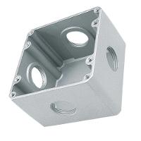 Caixa De Piso Alta 4x4 De 1-2 Polegada - 56120001 - Tramontina Caixa P-piso 4x4 R.1-2 Alta 56120-001 Tramontina - 1