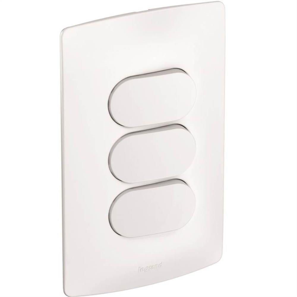 3 Interruptores Paralelos 4x2 Ny Br 10a Nereya - 663110 - Pial 3 Interr.paralelo 4x2 Ny Br 10a Nereya - 1