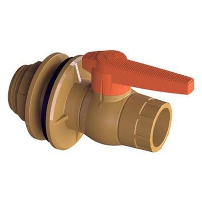 Adaptador Para Caixa D' água Com Registro Dn50 - 27955690 - Tigre Adaptador Flange De Caixa D Agua Com Registro 50mm