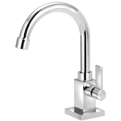 Torneira De Mesa Quadrada Premium Para Lavatório C-75 2795 - 772543 - Stoc