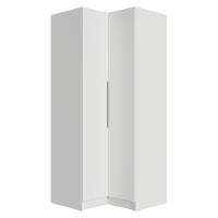 Guarda-roupa Modulado De Canto 2 Portas Branco Neo Madesa - 1