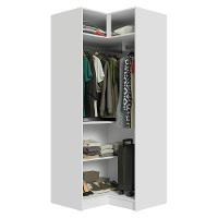 Guarda-roupa Modulado De Canto 2 Portas Branco Neo Madesa